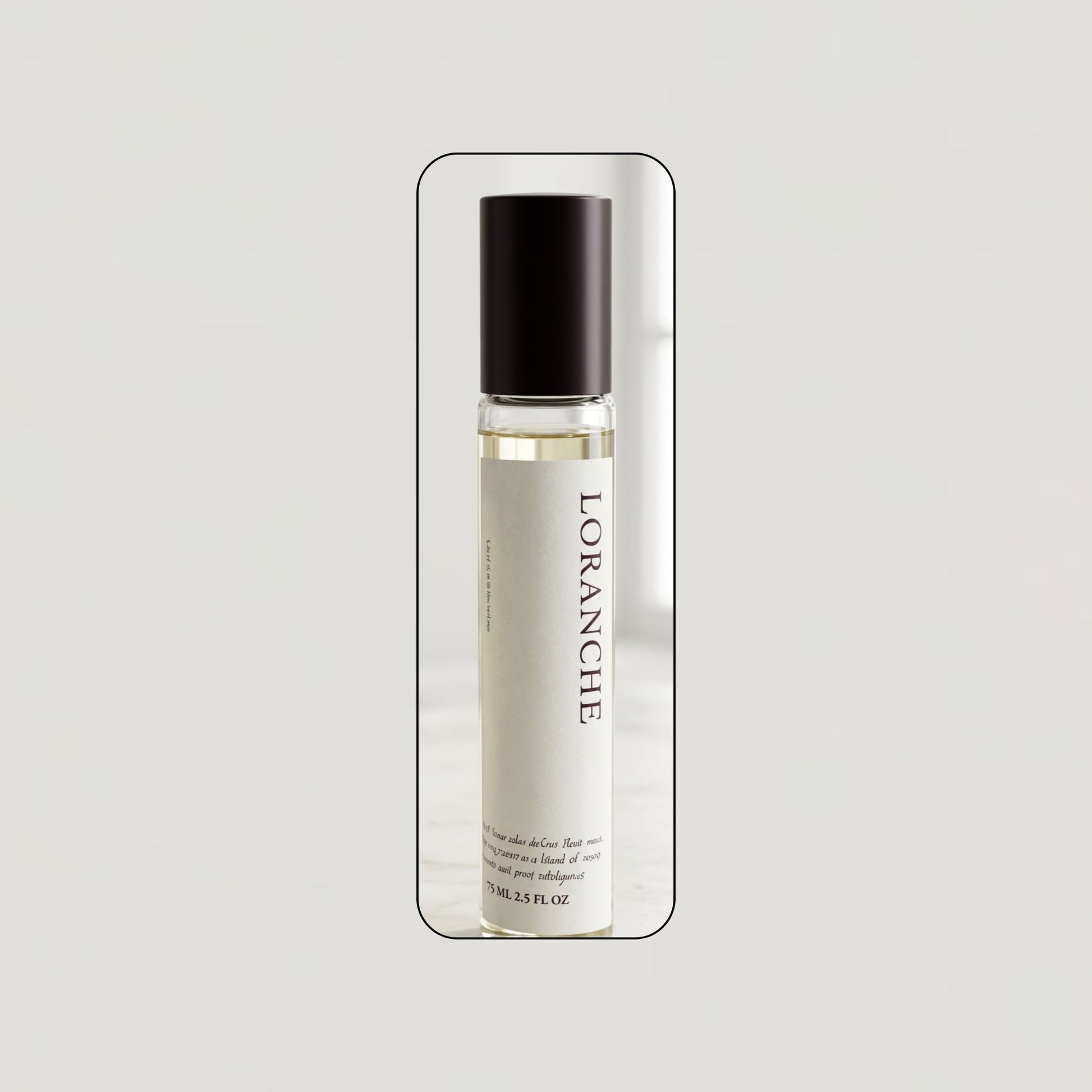Leclair & Moreau No. 529 label close-up, eau de parfum inspired by Le Labo Santal 33, cruelty-free UK