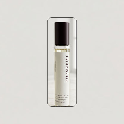 Leclair & Moreau No. 529 label close-up, eau de parfum inspired by Le Labo Santal 33, cruelty-free UK