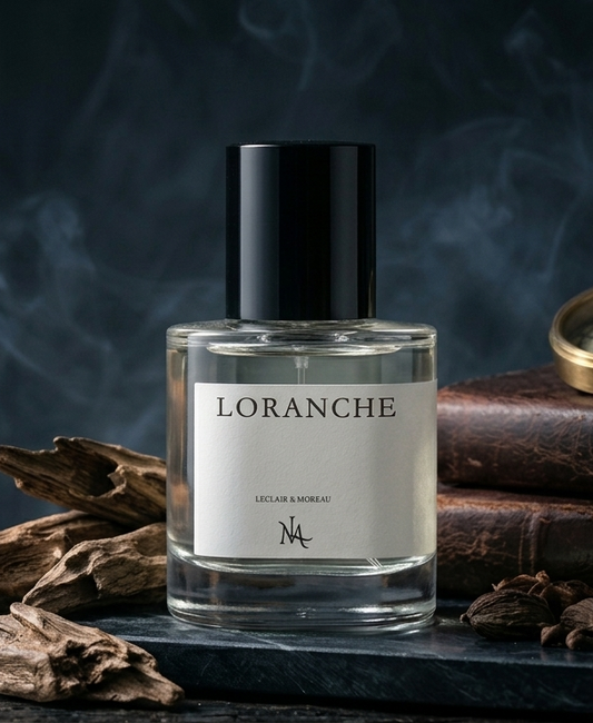 No. 222 Grapefruit & Sea Notes perfume by Leclair & Moreau, LORANCHE bottle